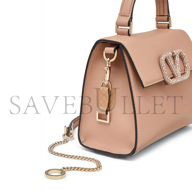 VALENTINO SMALL VSLING HANDBAG WITH JEWEL EMBROIDERY 5W2B0F53YVV_KFJ (22*17*9cm) VALENTINO SMALL VSLING HANDBAG WITH JEWEL EMBROIDERY 5W2B0F53YVV_KFJ (22*17*9cm)